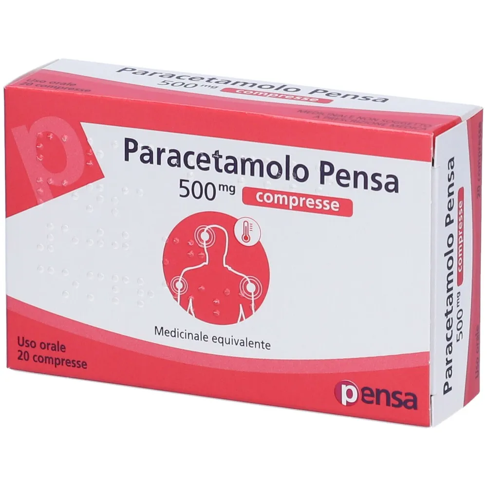 Paracetamol Pensa Pharma comprimidos