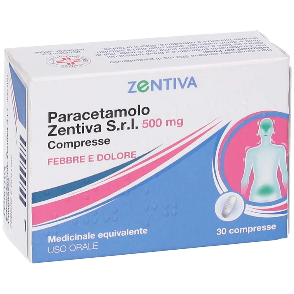 Paracetamol Zentiva S.R.L. tablets