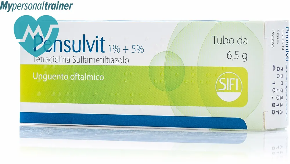 Pensulvit Sifi ungüento, oftálmico