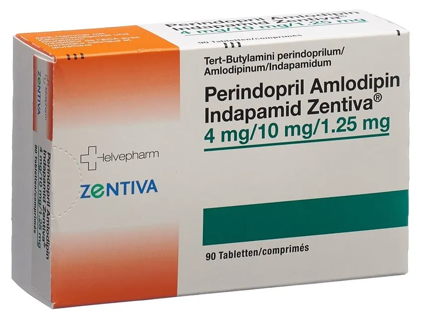 Perindopril e indapamida Zentiva comprimidos