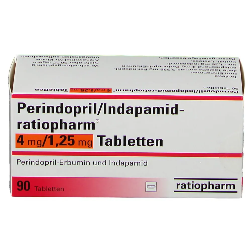 Периндоприл индапамид Ратиофарм таблетки