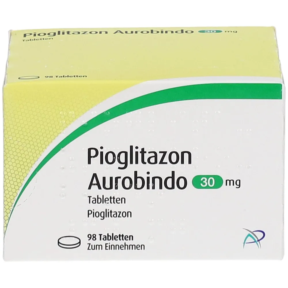 Pioglitazona Aurobindo comprimidos