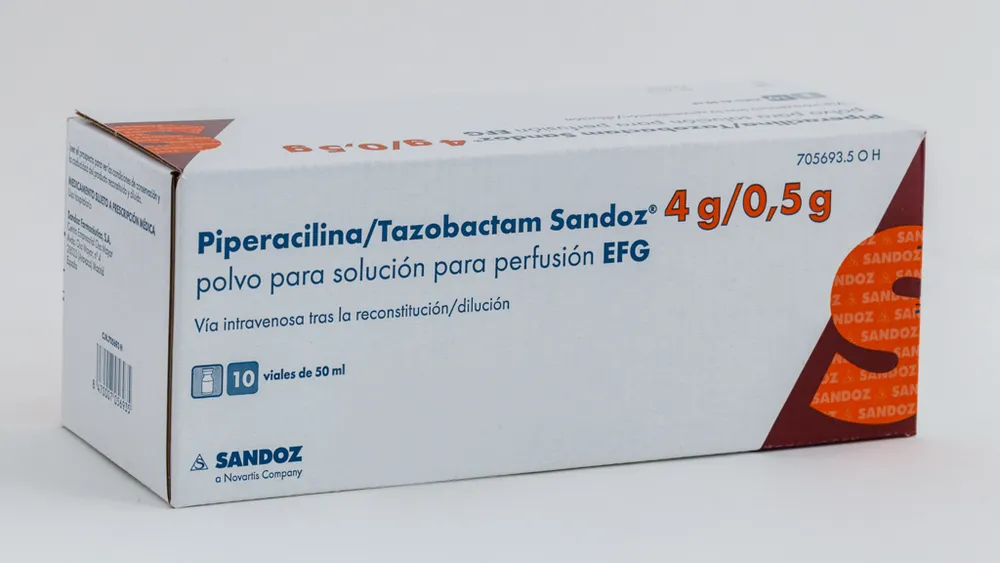 Piperacilina y tazobactam Noridem polvo para solución para perfusión intravenosa