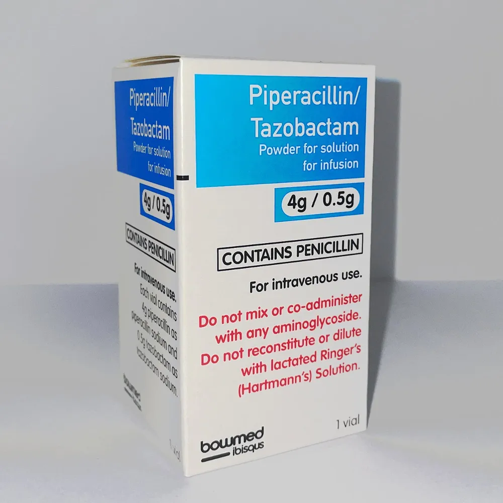 Piperacilina/tazobactam TilloMed polvo para solución para perfusión intravenosa