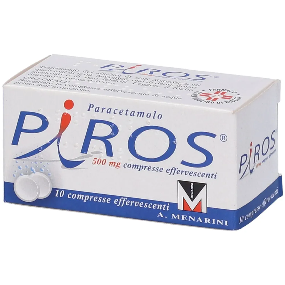 Piros comprimidos efervescentes