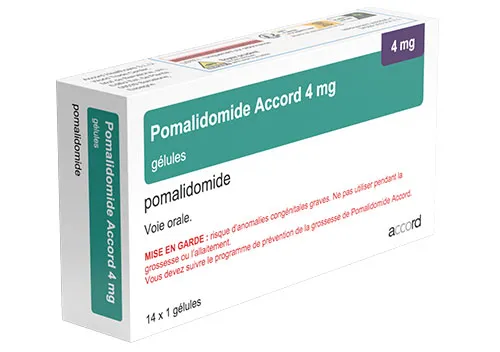 Pomalidomida Accord cápsulas, cápsulas duras