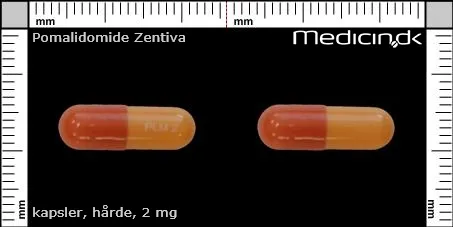 Pomalidomide Zentiva capsules, hard gelatin