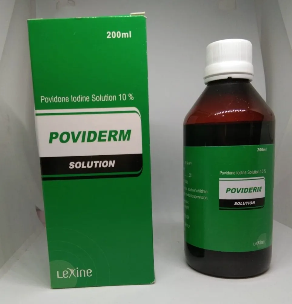 Poviderm solución, tópica