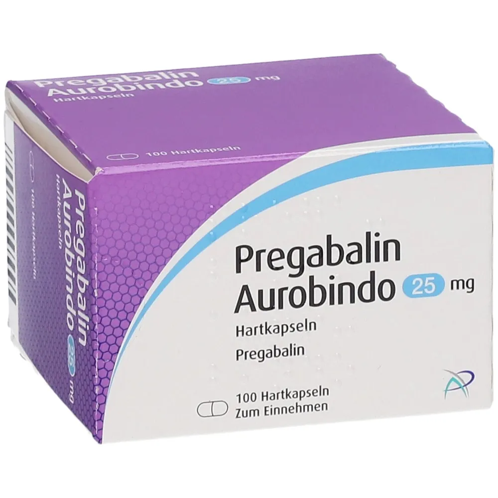Pregabalin Aurobindo capsules, hard gelatin