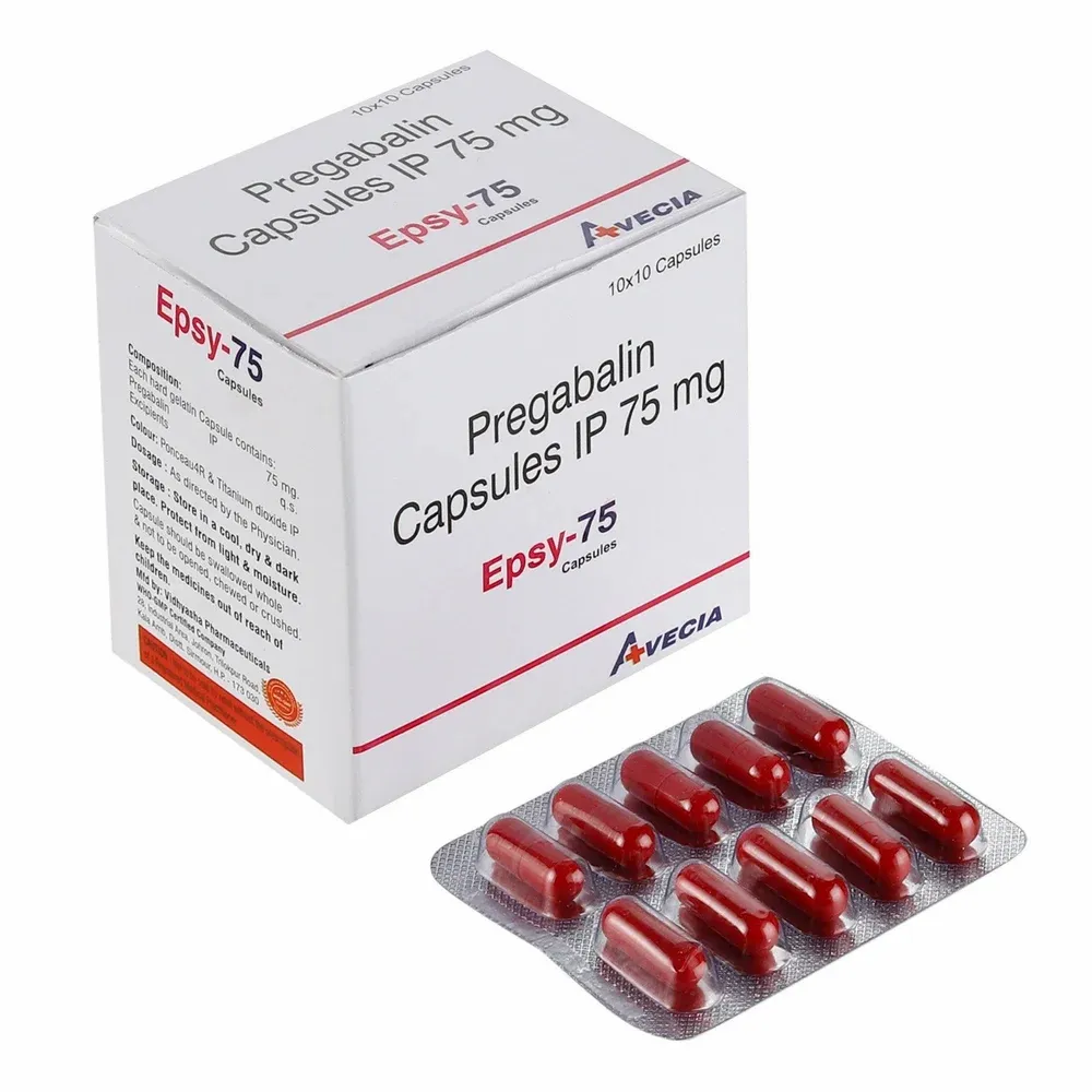 Pregabalin HCS capsules, hard gelatin