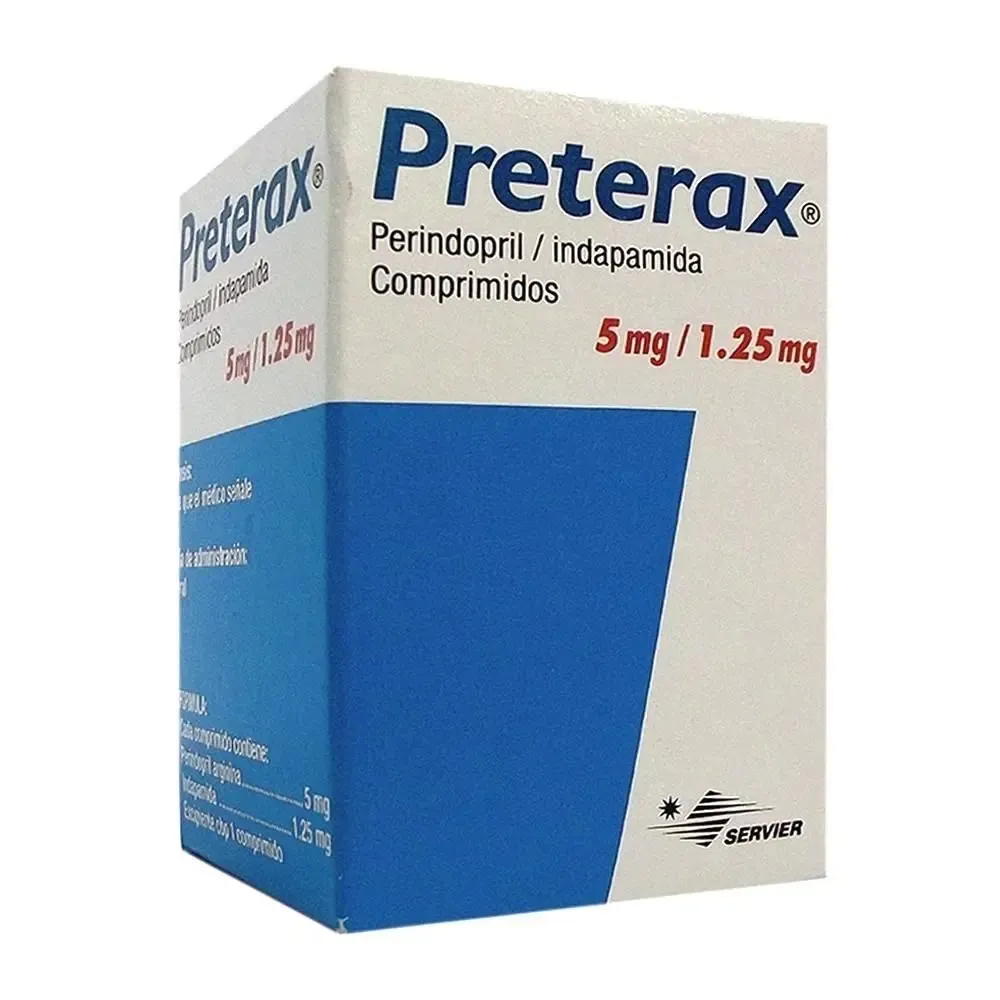 Preterax comprimidos, recubiertos con película