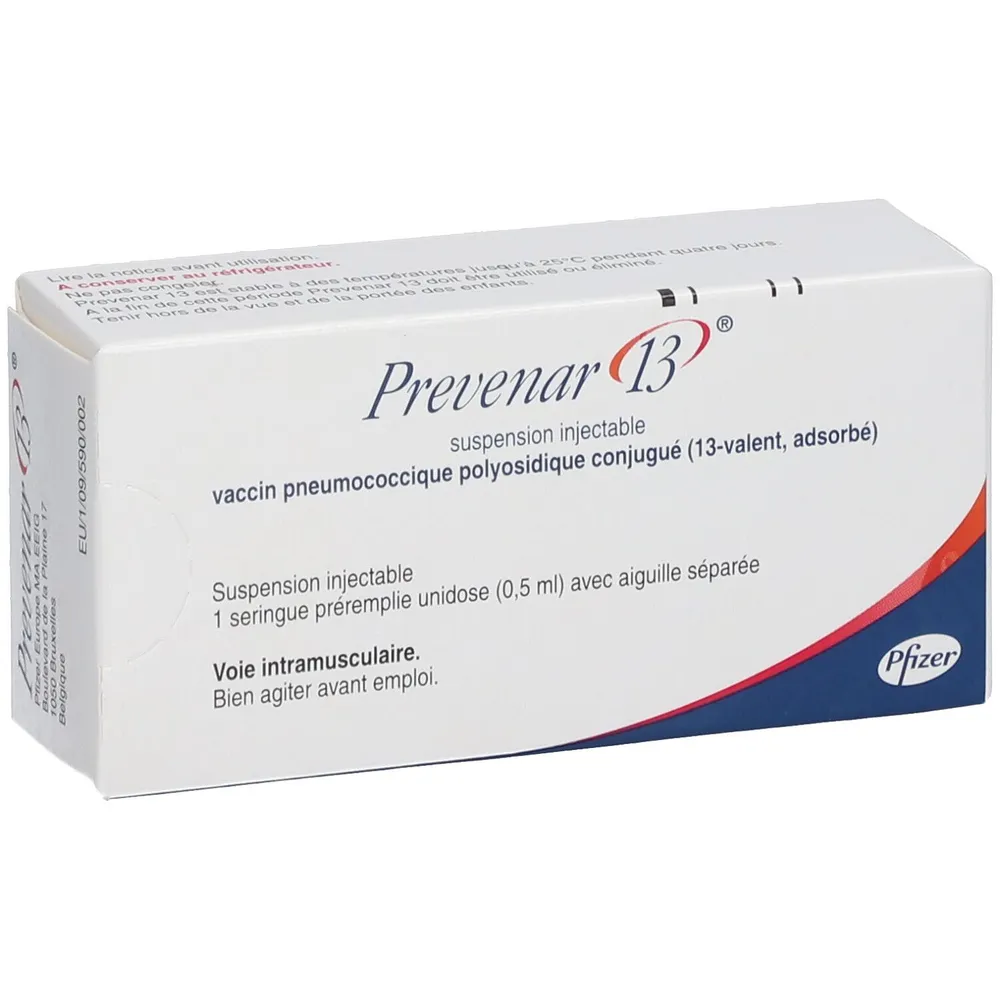 Prevenar 13 suspension for injection, in pre-filled syringe