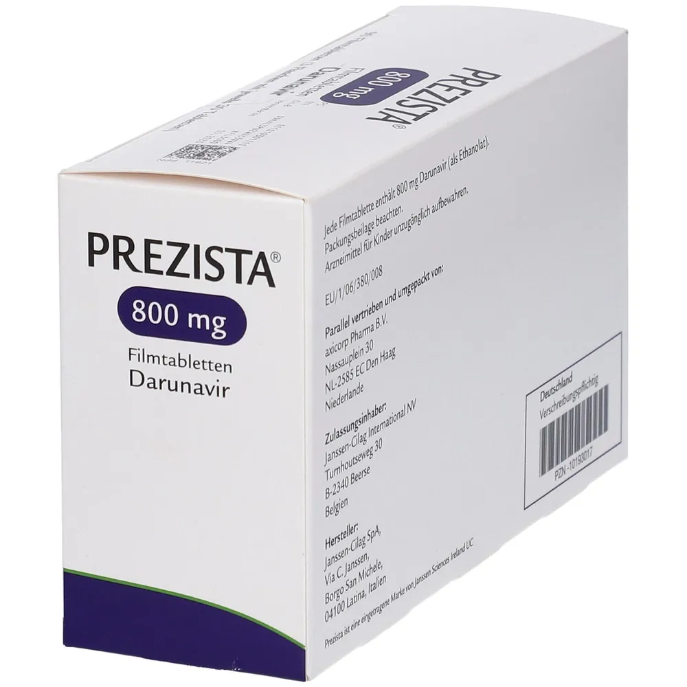 Prezista comprimidos, recubiertos con película