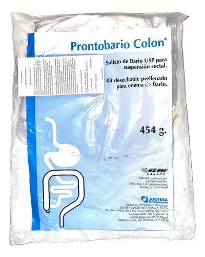 Prontobario Colon polvo para preparación de suspensión rectal