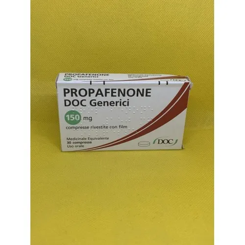 Propafenona Doc Generici comprimidos, recubiertos