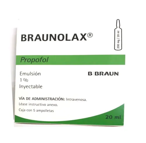 Propofol B. Braun emulsion for injection/infusion