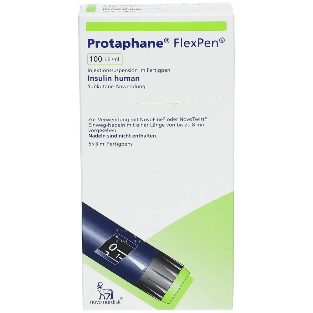Protaphane suspension, for injection