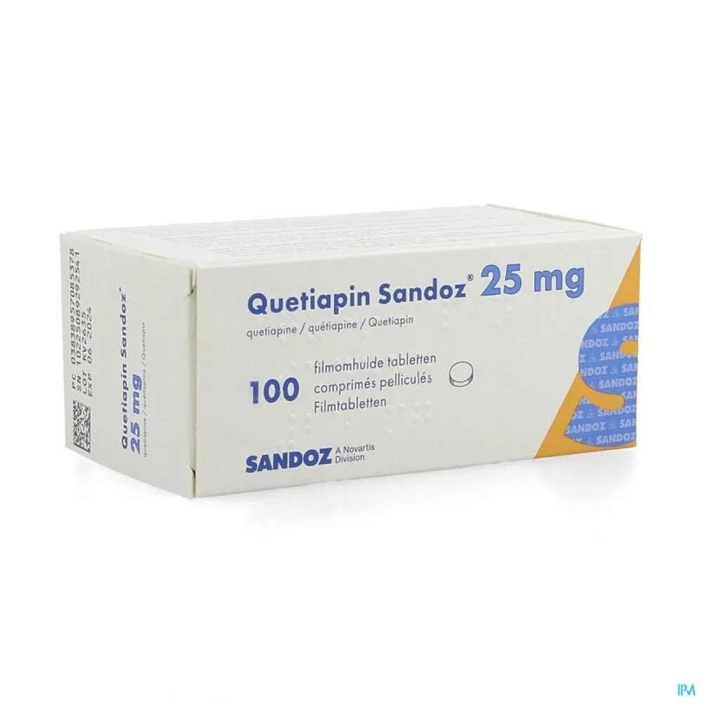 Quetiapina Sandoz BV comprimidos, de liberación prolongada