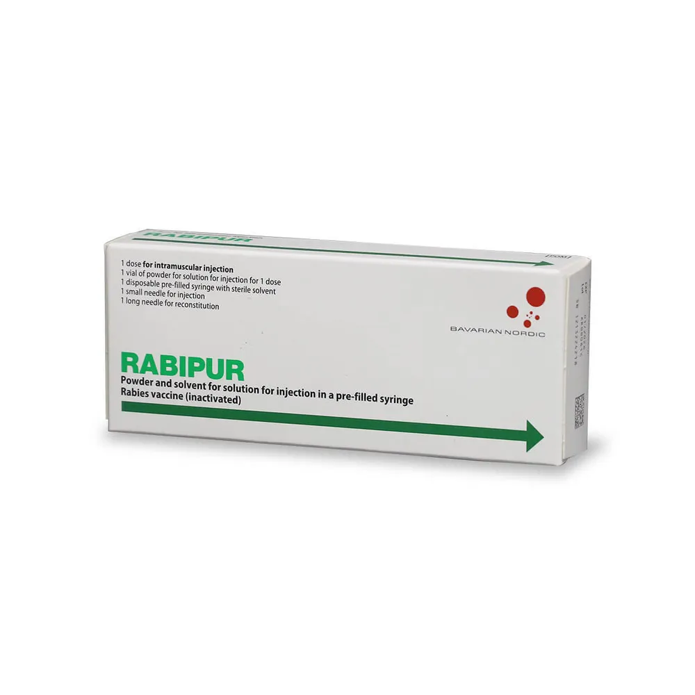 Rabipur solution for injection, powder and solvent