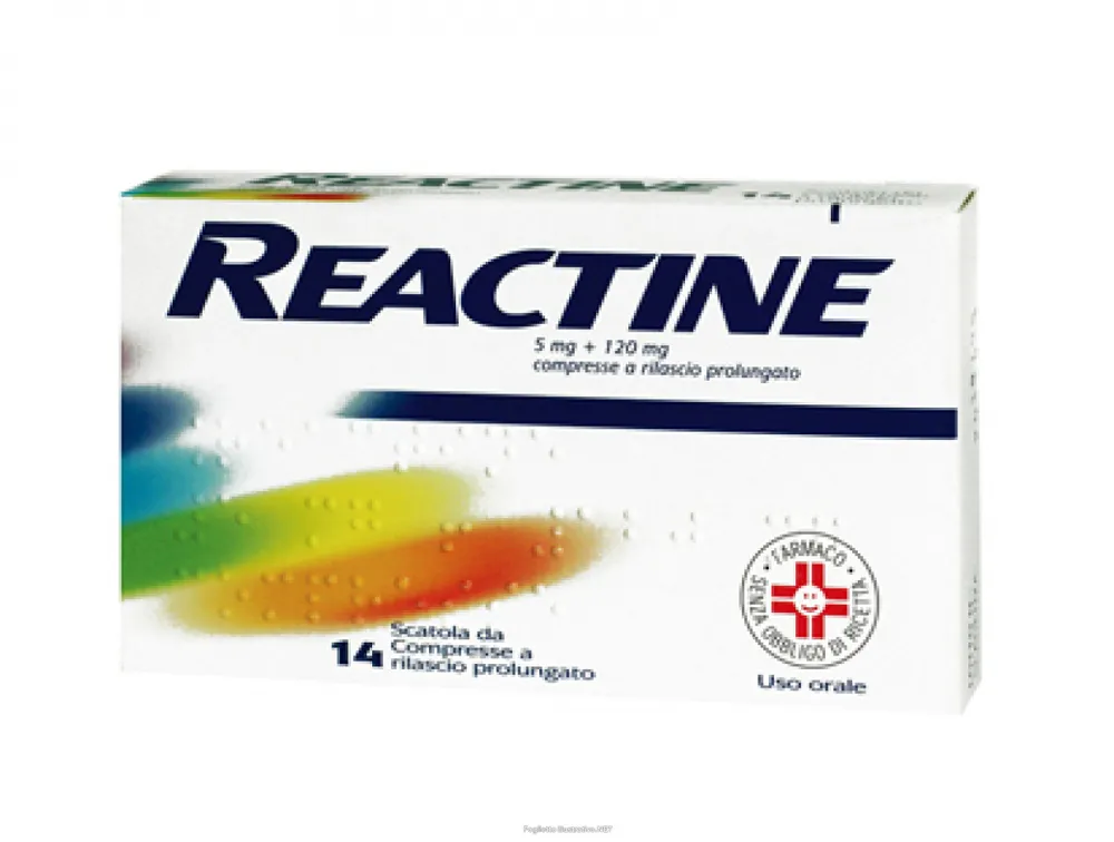 Reactine tablets, prolonged-release