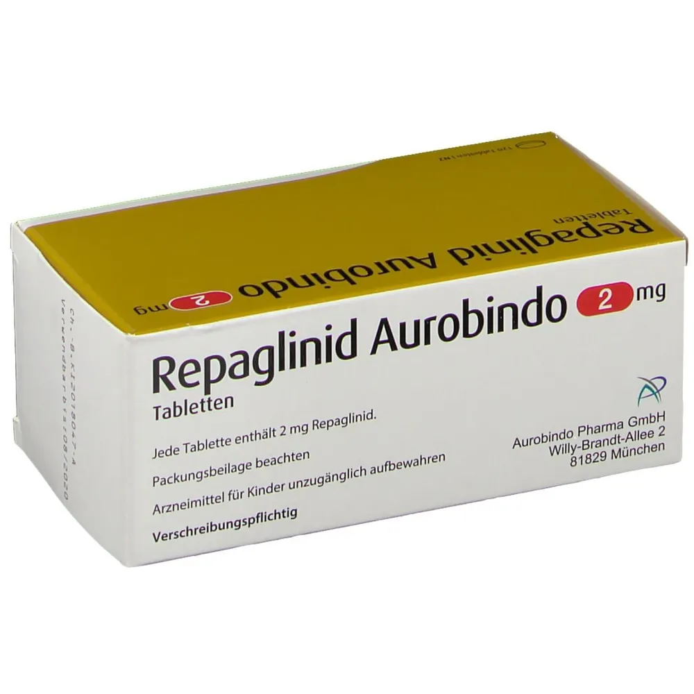 Repaglinida Aurobindo comprimidos