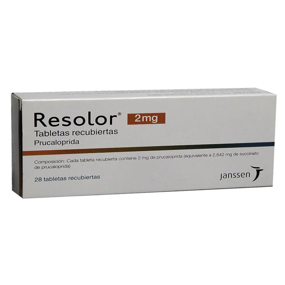 Resolor comprimidos, recubiertos con película