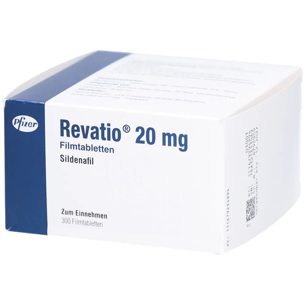 Revatio comprimidos, recubiertos con película