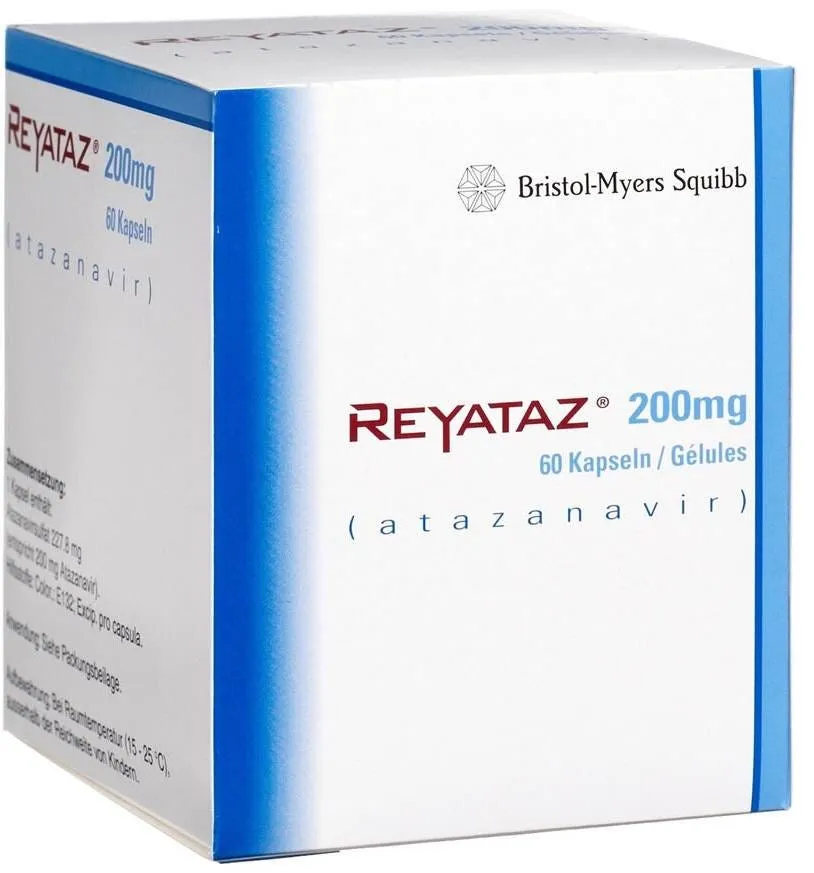 Reyataz capsules, hard gelatin