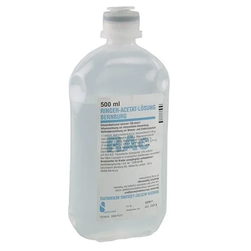 Solución de Ringer acetato Baxter solución para infusión