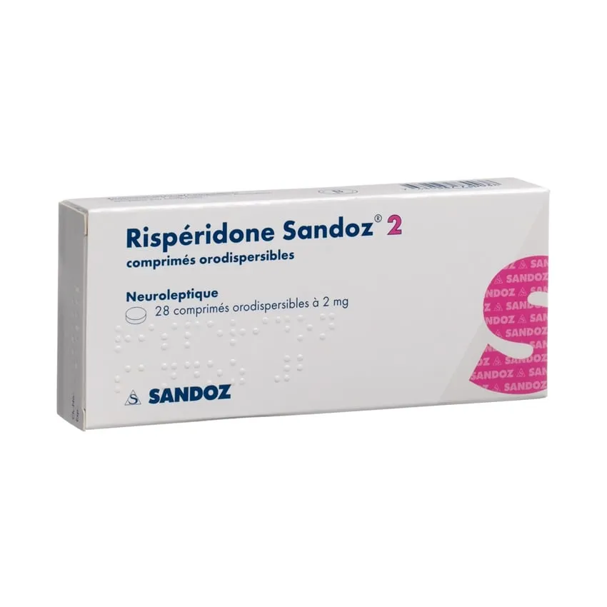 Risperidona Sandoz comprimidos, recubiertos con película