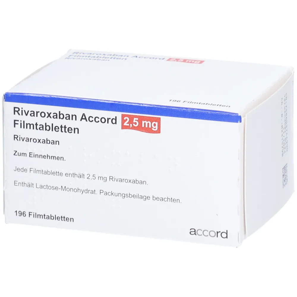 Rivaroxaban Accord tablets, film-coated