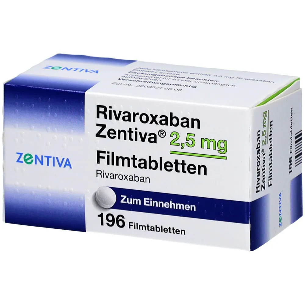 Rivaroxaban Zentiva capsules, hard gelatin