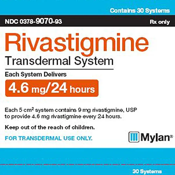 Rivastigmina Mylan Pharma parches transdérmicos