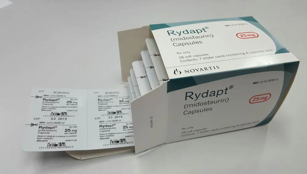 Rydapt capsules, soft gelatin