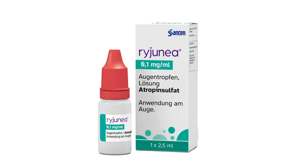Ryjunea solución, oftálmica