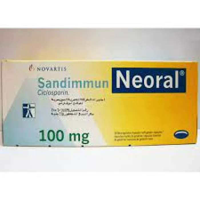 Sandimmun Neoral capsules, soft gelatin
