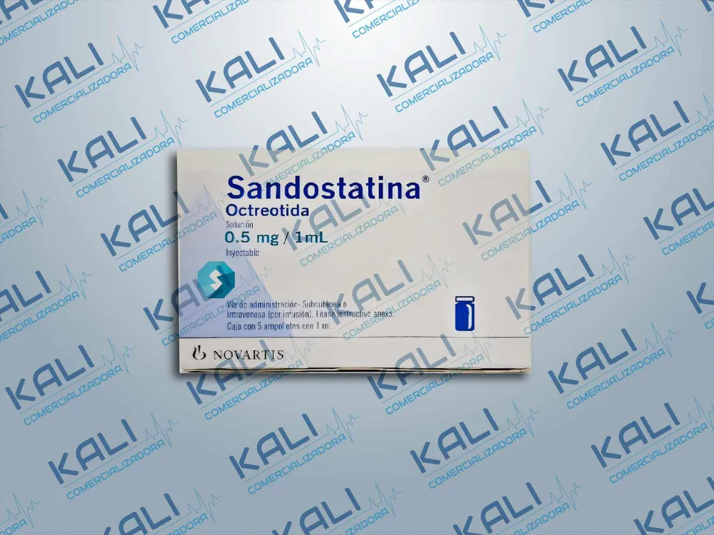 Sandostatina suspension for injection, powder and solvent for preparation of