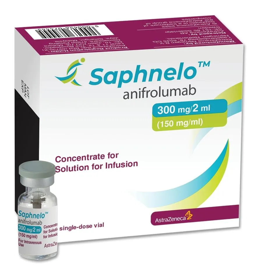 Saphnelo solution for infusion, concentrate