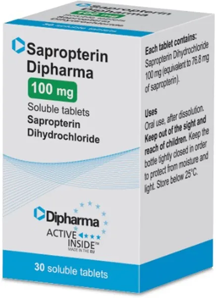 Сапроптерин Дифарма таблетки, растворимые