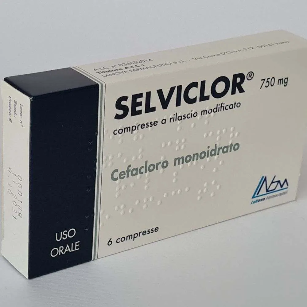 Selviclor tablets, modified release