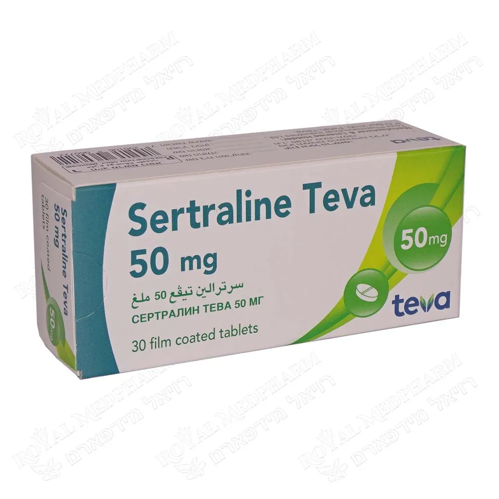 Sertraline Teva Pharma B.V. tablets, film-coated