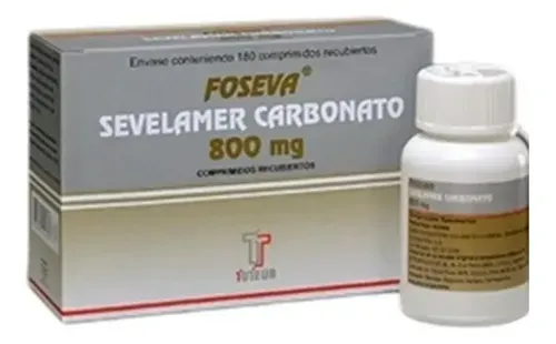 Sevelamer carbonato Winthrop comprimidos, recubiertos con película