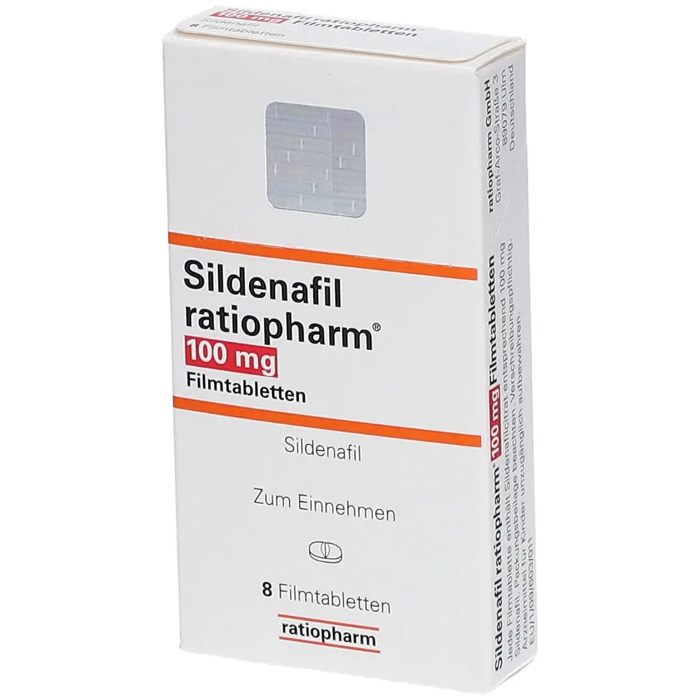 Sildenafil Ratiopharm tablets, film-coated