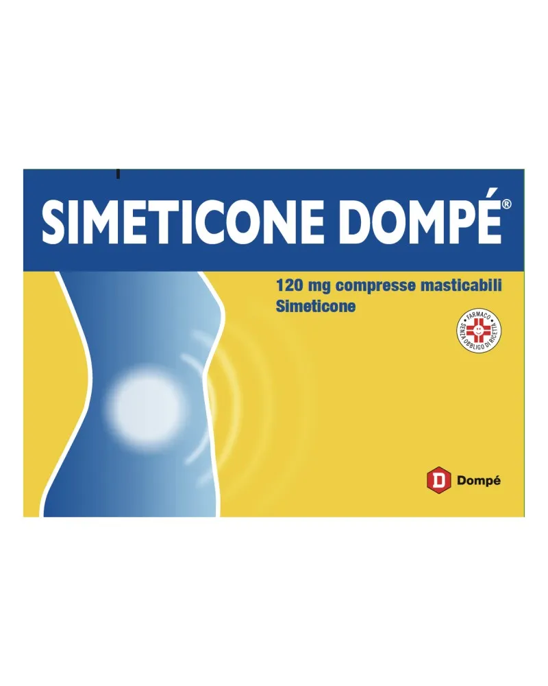 Simeticona Dompé comprimidos, masticables