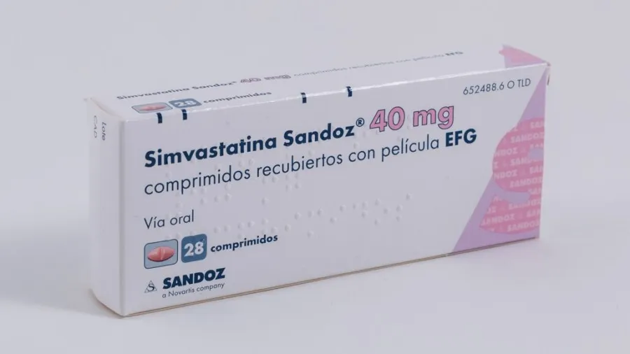 Simvastatina Sandoz comprimidos, recubiertos con película