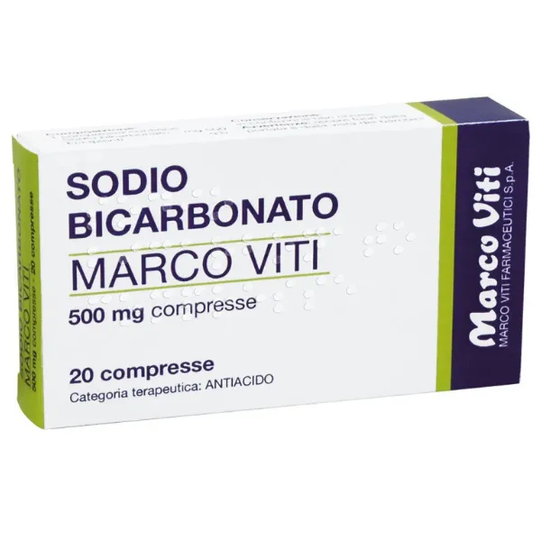 Bicarbonato sódico Marco Viti comprimidos