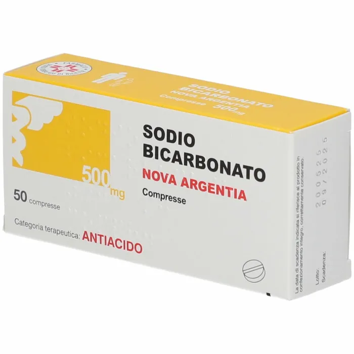 Sodium bicarbonate Nova Argentia tablets