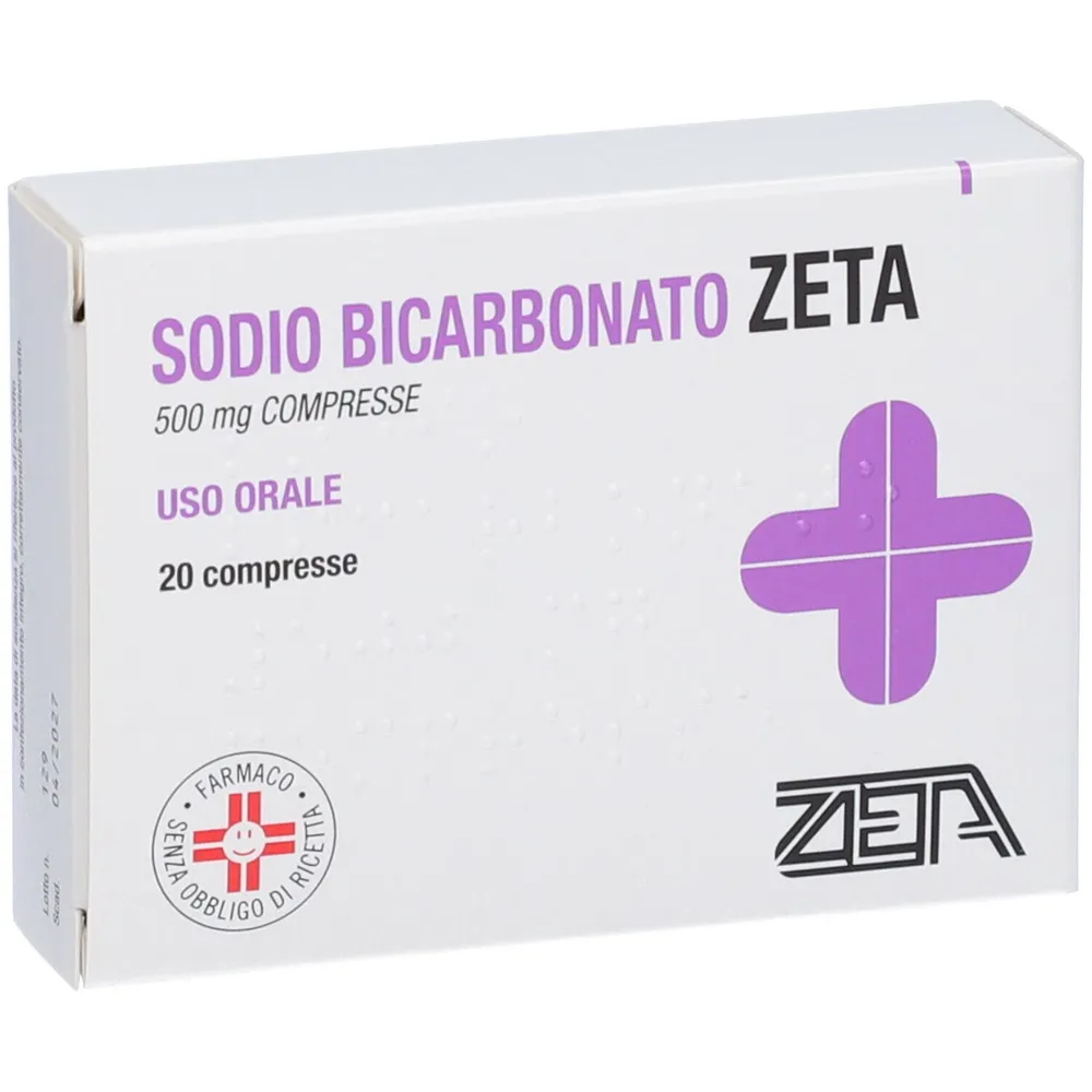 Sodium bicarbonate Zeta tablets