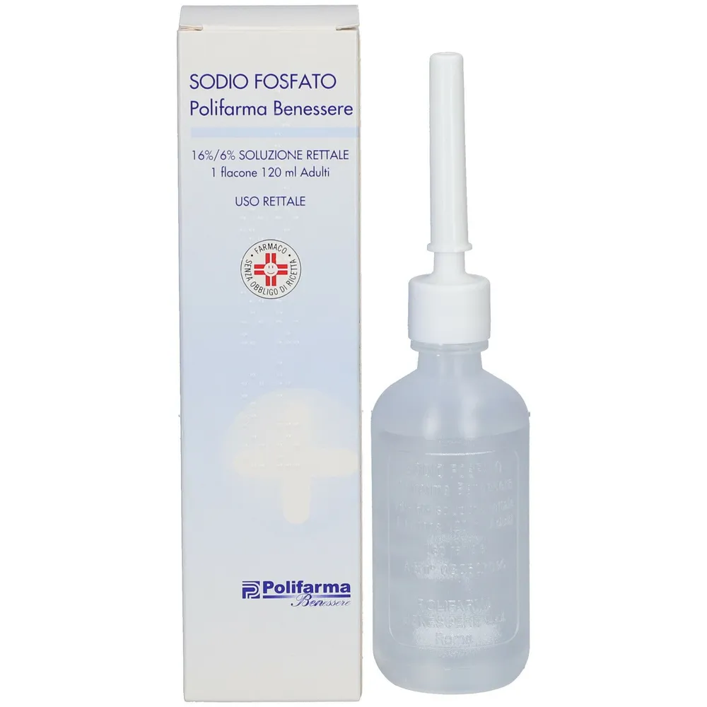 Fosfato de sodio Polifarma Benessere solución, rectal