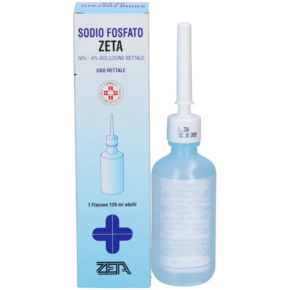 Fosfato de sodio Zeta solución, rectal